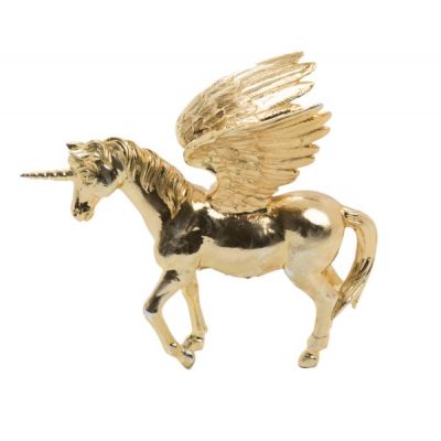 Unicorn Dekorationsobjekt Gold